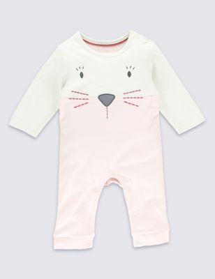 Pure Cotton Bunny All-in-One